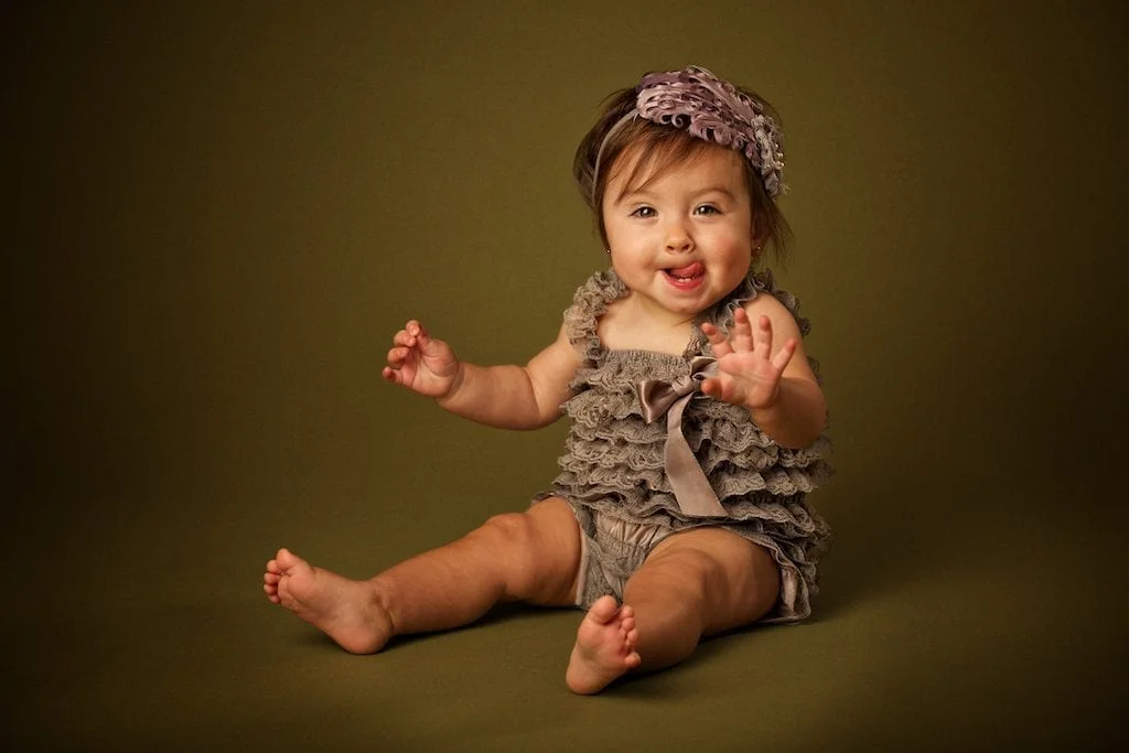 happy baby photo