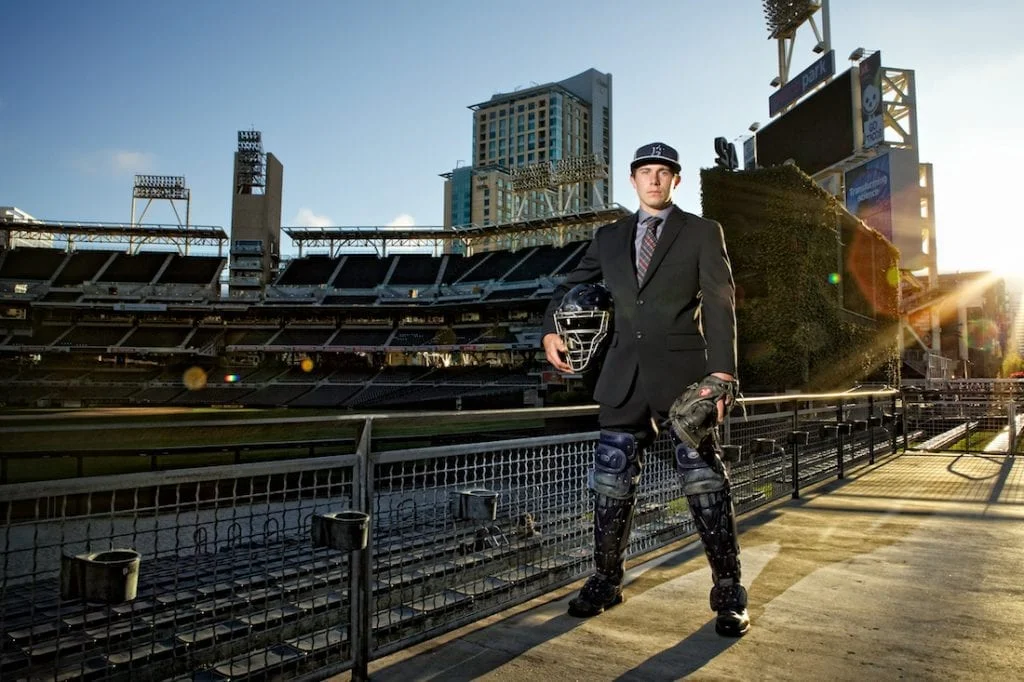 high school sr baseball photo