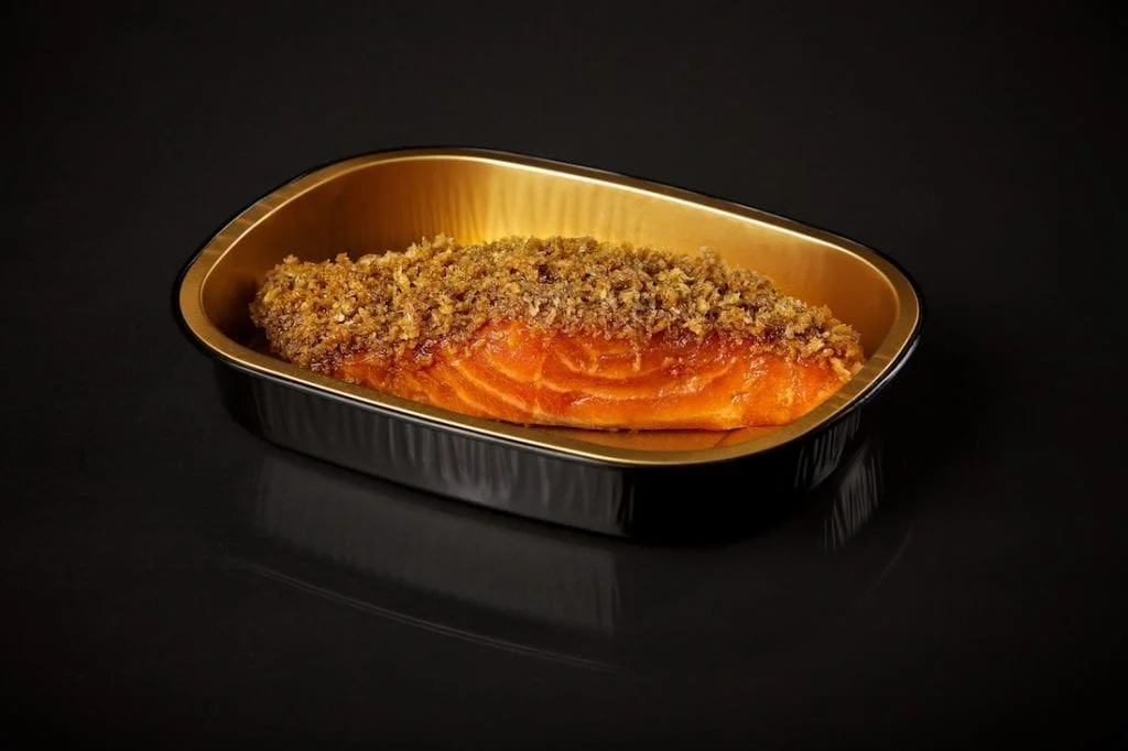 Salmon packed for resale photo