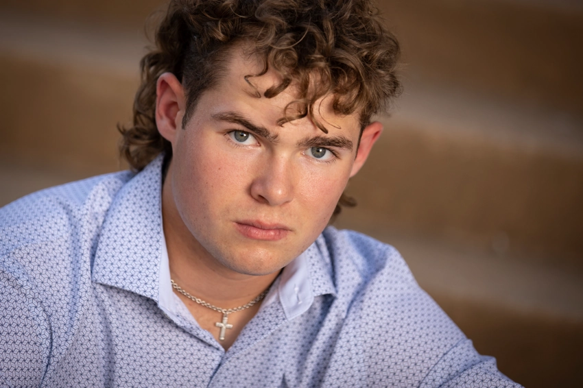young man senior photo