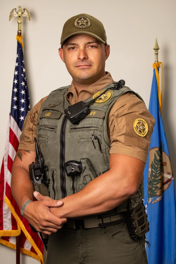 Deputy Lee portrait in uniform