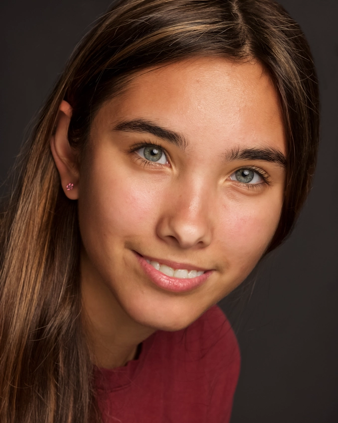 Tulsa Community College drama student acting head shot
